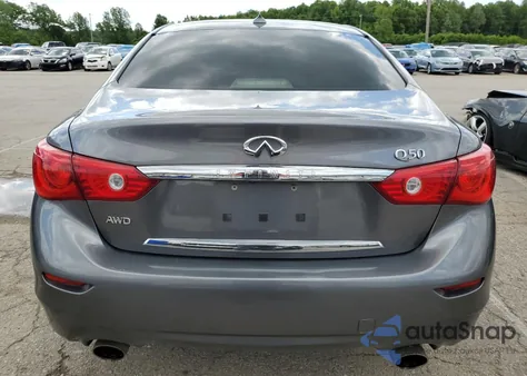 2015 Infiniti Q50 Base from USA, damaged, VIN JN1BV7ARXFM422264